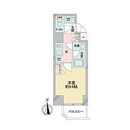 APEX名古屋栄プレミアライフ 1Kの間取図画像