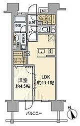 プレディア名古屋城西 1LDKの間取図画像