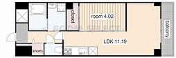 GRANDUKE東桜 1LDKの間取図画像