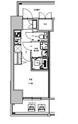 S-RESIDENCE金山flap(フラップ) 1Kの間取図画像