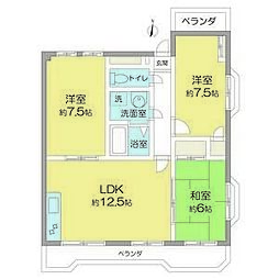 GSTERRACE 3LDKの間取図画像