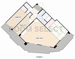 シティ・ライフグランヴィーネ星ケ丘A棟 3LDKの間取図画像