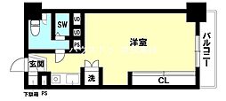 藤和亀有コープ 1Kの間取図画像