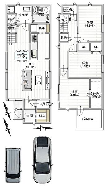 外観を拡大表示