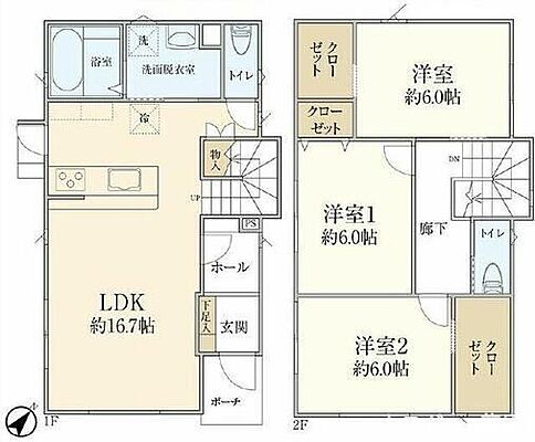 間取り 菊池郡大津町大字大林