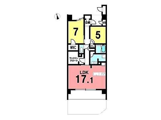 間取り プレミスト京町本丁104 1階/-