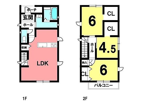 間取り 第2長嶺東9丁目　4号地