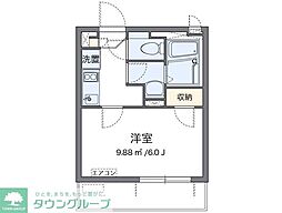 クレイノＳｅｎｓｕｉV 101 1階1Kの間取り
