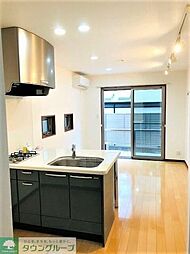 大岡山フローラ 201 2階ワンルームのリビング/ダイニング