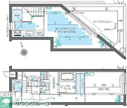 ZOOM広尾 4階1LDKの間取り