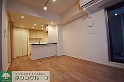 パークハビオ赤坂 709 7階2LDKのリビング/ダイニング