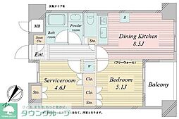 間取図画像 1SDK