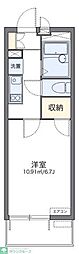 ライラック久が原 1Kの間取図画像