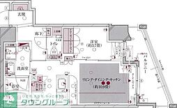 OBER渋谷dL 1LDKの間取図画像