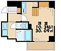 ONEROOFFLATTOGOSHI12階15.3万円
