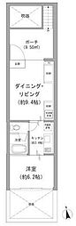 パークジオ学芸大学 1LDKの間取図画像