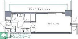 ル・リオン品川二葉 1Kの間取図画像