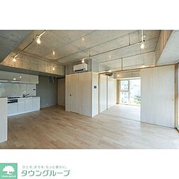 JR山手線 品川駅 徒歩9分の賃貸マンション 4階1LDKのリビング/ダイニング