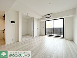 京急本線 立会川駅 徒歩5分の賃貸マンション 4階2LDKのリビング/ダイニング