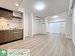 クレストコート池上六丁目 408 4階1LDKのリビング/ダイニング