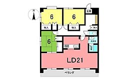 間取図画像 3LDK