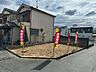 その他：【現地土地写真】JR関西本線「志紀」駅徒歩8分、近鉄大阪線「法善寺」駅徒歩12分。2沿線利用可能で、通勤・通学に便利な立地です。
