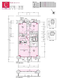 アルファスマート明石東野町 3LDKの間取図画像