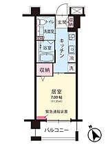 アルメリア深大寺南  ｜ 東京都調布市深大寺南町５丁目（賃貸マンション1K・3階・26.18㎡） その2