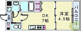 プレジオ西宮  ｜ 兵庫県西宮市宮前町8-38（賃貸マンション1DK・7階・27.20㎡） その2