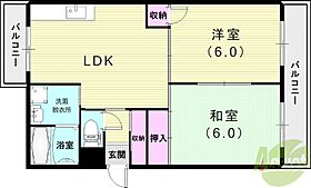 STAC立花  ｜ 兵庫県尼崎市西難波町1丁目6-22（賃貸マンション2LDK・2階・54.00㎡） その2