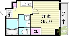 レーヴメゾン尼崎大物  ｜ 兵庫県尼崎市昭和通1丁目9-51（賃貸マンション1K・4階・25.06㎡） その2