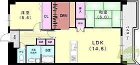 ハウゼ桜ケ丘  ｜ 兵庫県伊丹市桜ケ丘8丁目1-12（賃貸マンション2LDK・2階・69.36㎡） その2