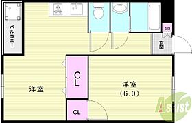 ハイツ安倉  ｜ 兵庫県尼崎市稲葉荘3丁目8-10（賃貸アパート1LDK・1階・34.65㎡） その2