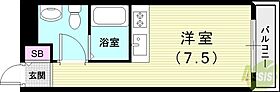 ラレジデンス尼崎  ｜ 兵庫県尼崎市金楽寺町1丁目3-3（賃貸マンション1R・3階・21.00㎡） その2