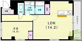 グリューネ鴻池  ｜ 兵庫県伊丹市鴻池4丁目9-23（賃貸マンション1LDK・1階・49.96㎡） その2