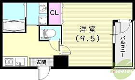 フジパレス阪急園田WESTIII番館  ｜ 兵庫県尼崎市東園田町6丁目90-5（賃貸アパート1K・3階・31.26㎡） その2