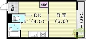 シティガーデン武庫之郷  ｜ 兵庫県尼崎市武庫元町1丁目29-4（賃貸マンション1DK・1階・24.26㎡） その2