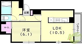 シャイン  ｜ 兵庫県尼崎市大庄中通4丁目17-3（賃貸アパート1LDK・1階・40.13㎡） その2