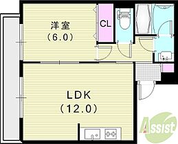 ミスターK　北武庫之荘  ｜ 兵庫県尼崎市武庫之荘8丁目（賃貸マンション1LDK・1階・45.00㎡） その2