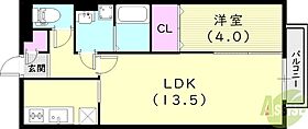 PROCEED　GARDEN  ｜ 兵庫県尼崎市大庄北4丁目20-1（賃貸アパート1LDK・2階・41.95㎡） その2