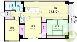 パープルツィン園田 4階