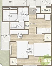 Ｇｌａｎｚ　Ｃｏｕｒｔ　Ｊｏｈｎ　立花町 2階