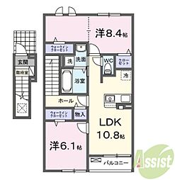 ブリランテ 2階/-