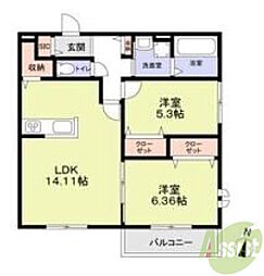 ルミエール野間北 1階