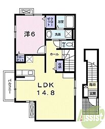アヌジック　Ｋ・Ｋ 2階/-
