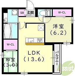 トリシア上甲子園 3階/-