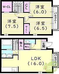 アビタシオン西昆陽 A棟 1階