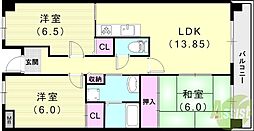 プリマヴェーラ 3LDKの間取図画像