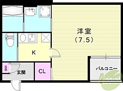 ALEGRIA武庫之荘 1階/-