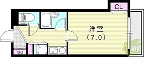 プラマーI番館  ｜ 兵庫県尼崎市尾浜町1丁目1-21（賃貸マンション1K・2階・19.05㎡） その2